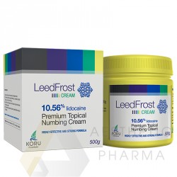 LeedFrost Leed Frost 10,56% | 500g | Krem znieczulający lidokaina lidocaine